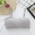 Bra for girls Cute Shape No Steel Ring M-threaded Material Cup Removable Underwear Underlined Shoulder Strap Bra. 