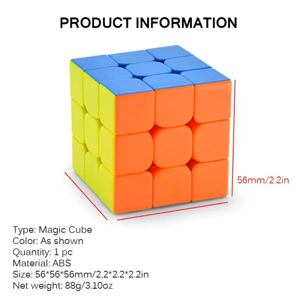 QY%20Warrior%20S%203x3%20Stickerless%20Speed%20Cube%203x3x3%20Magic%20Rubiks%20Cube%20-%20Image%205