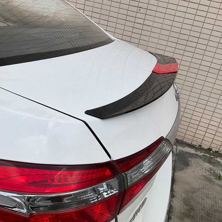 Universal Adjustable Car Tail Wing Lightweight Rear Trunk Spoiler Lip Fixed Wind Wing Modified Accessories