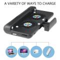 USB Phone Fan 3 In 1 Portable Rapid Phone Cooling Fan Stand Holder Battery Case With 4400 MAh Charging For IPhone Smart Phones. 
