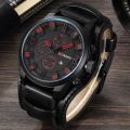 New Luxury Leather Band Watch For Men Quartz Analog Men's Gents Wrist Watches PT. 