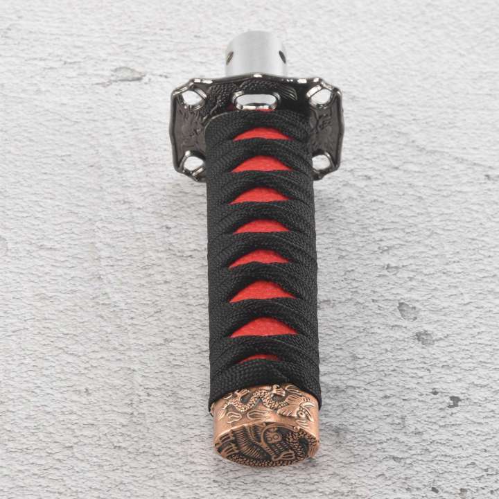 Universal%20Samurai%20Sword%20Gear%20Shift%20Knob%20Shifter%20Katana%20Metal%20Black+Red%2015cm%20-%20Image%208