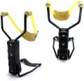 High Power Folding Sling shot Toy with Wrist Support Strong Thick Rubber Band Professional Sling shot Heavy Duty Sling shot Catapult Durable Metal Frame with Powerful Elastic Bands. 