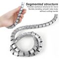 Cable Cover Protector Wire Desk Organizer Computer Cord Protective 2m Flexible Spiral Cable Organizer Tube Clip Management Tools. 