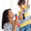 Bluetooth Microphone Audio Integrated Microphone for Girls Boys Toys Birthday Gift Multifunctional Early Education Kids Toy. 