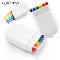 ECHIDNA Rainbow Face Paints 6 Color Rainbow Flag Color Rainbow Face Paints. 