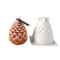 Creative pcs Cake Tools Chocolate Mold Gift Silicone Pine Cone Mould Cupcake DIY Resin Mold Christmas Decor. 