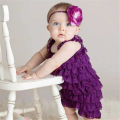 Cute Girls Clothing Baby Lace Rompers Toddler Infant Jumpsuits Ruffle Romper Baby Birthday Party Outfit. 