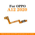 New high quality For Oppo A12 2020 Flex Cable Volume Power On/off Button Switch Flex Ribbon Cable Replacement Repair Parts. 