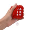 6 pcs set of Fuzzy dice car and tuk ruk decoreting toy soft henging decoretion. 