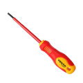 Insulated Professional Magnetic Electrician Screwdriver 6 in - 150mm - FLAT SLOTTED 6MM - TEKTO - 1000V - VDE. 