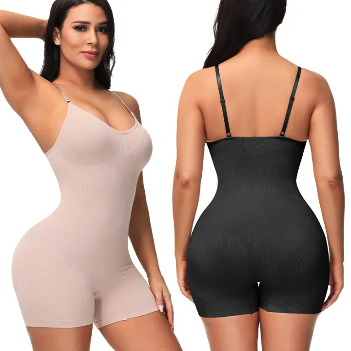 Yfashion%20Women%20Cotton%20Shapewear%20Non-marking%20Abdomen%20High%20Elastic%20ummy%20Control%20High%20Waist%20Sling%20Bodysuits%20color%20-%20Image%206