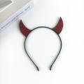 Cowhorn Dress Up Halloween Headband Lovely Funny Water Personality Demon Horn. 