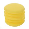 5 x Yellow Car Wax Polish Applicator Pad Large 5inch Soft Foam Sponge Pads. 