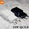 Xiaomi fast charger 18W QC3.0 Power Adapter USB Type C cable For Redmi note 7 8 pro Mix 2s Mi 6 6X 8 A2 A1 8 max3 mi 8 lite. 