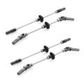 4Pcs Front & Rear Axle Shaft for MN D90 D91 D96 MN-90 MN99S 1/12 RC Car Upgrade Parts Accessories. 
