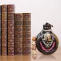 Vodka Flagon Alcohol Hip Skull Ornament Classic Portable Drinkware Alcohol Bottle Flask Flask. 