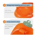 Glowick Gujiya Maker Machine, Dumpling Skin Press Mould for Gujiya Ghughra Momos Making // 2 in 1 Dumpling Maker Mould Machine, Kitchen Dumpling Making Tool with Dumpling Puri Maker. 