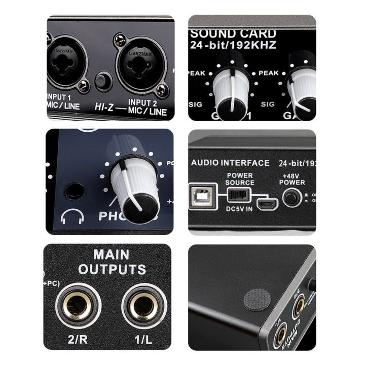 Portable%20Audio%20Interface%20USB%20Sound%20Card%20Mic%20Preamplifier%20Computers%20Recording%20Tuning%20Digital%20Mixing%20Equipment%20-%20Image%207