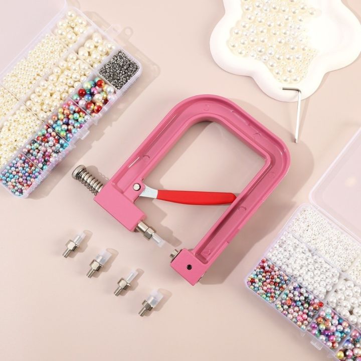 Rivet Fixing Hand Press Handmade Setting Machine Fashion Design Manual ...