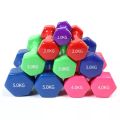 Dumbbell pvc 2kg  (1pieces). 