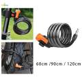 Bike Lock Cable with Key Heavy Duty Bikes Accessories for Doors Gate 0.6m. 
