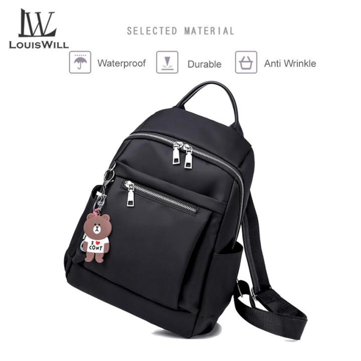 LouisWill%20Fashion%20Backpack%20Women%20Backpacks%20Waterproof%20Bag%20Oxford%20Daypack%20Shoulder%20Backpack%20Lightweight%20Handbag%20School%20Bag%20Backpack%20Casual%20Office%20Bag%20-%20Image%203