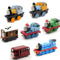 New Thomas and Friends Bash Dash Christmas Thomas Percy Train Magnetic Metal Diecast Toy Car Toys for Children 1:43. 