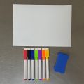 A5 Size Small Whiteboard Mini Message White Board Magnet Fridge Stickers Menu Dry Erase Calendar Memo Memorandum. 