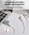 USB-C to USB 3.0 Adapter Converter Type-C Female to USB-A Male Support Data Transfer and Fast Charging for Devices. 