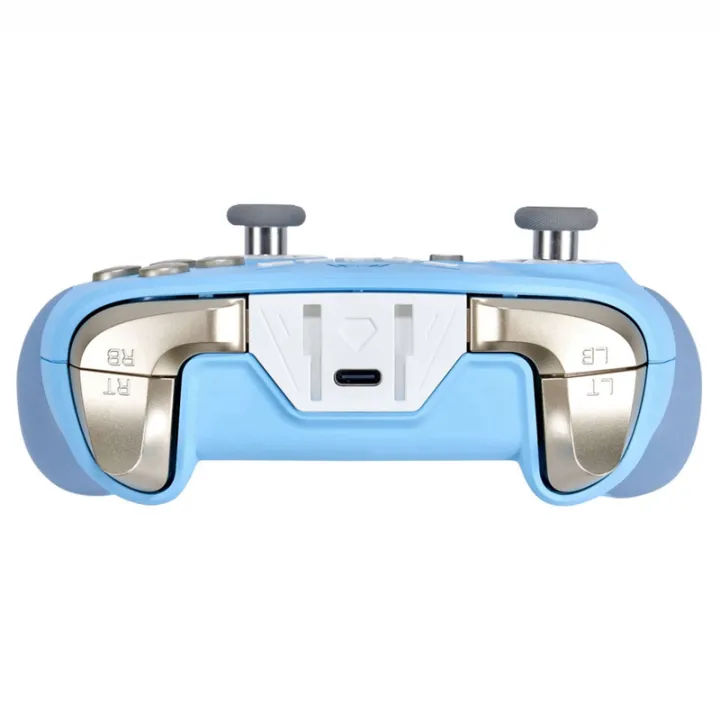 Gamepad Wireless Gaming Controller with Colorful RGB Light Hall Linear ...