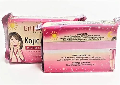 Brilliant%20Skin%20Kojic%20Micro%20Exfoliating%20Acid%20Soap%20Bar%20(135g,%20Pack%20of%202)%20FROM%20DUBAI%20(SAM)%20-%20Image%202