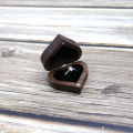 Case Packaging Portable Travel Walnut Jewelers Organizer Lover Box Universal Rings Wood. 