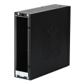 M06 Mini Desktop Case MINI-ITX PC Chassis Versatile and Efficient Industrial Control Case with Telescopic Foot Stand Easy to Use. 