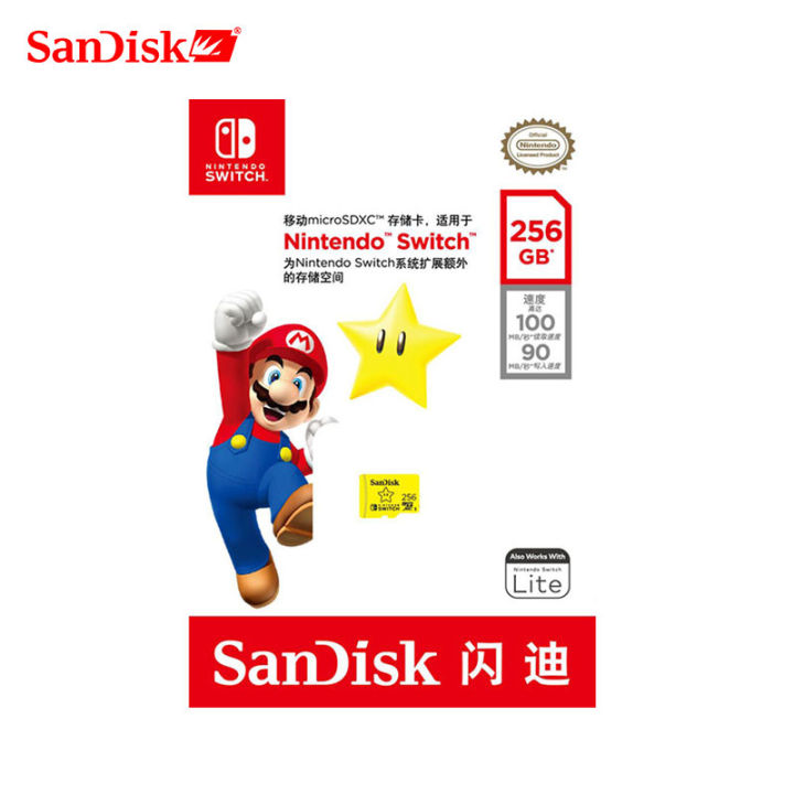 SanDisk%20128GB%20micro%20sd%20card%20Nintendo%20Switch%20Authorized%2064GB%20256GB%20cartao%20de%20memoria%20tf%20memory%20cards%20for%20Game%20Expansion%20Card%20-%20Image%206