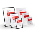 Catalog Menu A4 a5 a6 Acrylic Sign Holders Anti Drop Plastic Vertical Table Card L-Shaped T-Shaped Menu Display Stand for Restaurants Home Room. 