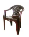 Nilkamal Diamond Low Back Chair - Rose Wood. 