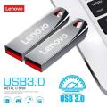 Lenovo USB 3.0 Flash Drive High Speed Pen Drive 2TB 1TB Usb 3. 0 Memory Stick 512gb Flash Pendrive Metal Memoria Usb Disk For PC. 