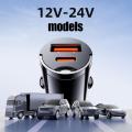 Car Fast Charger Two Ports Powerful Car Phone Charger Versatile Vehicle Adapter For Automobiles Sedan Pickup Truck. 
