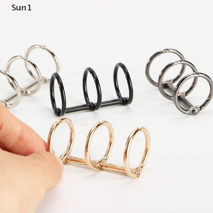 Sun1>%202pcs%20Metal%203%20Rings%20Binder%20Notebook%20Hinged%20Rings%20Album%20Spiral%20Binder%20Rings%20Loose%20Leaf%20Circle%20Binding%20Clip%20Scrapbook%20Accessories%20well%20-%20Image%209