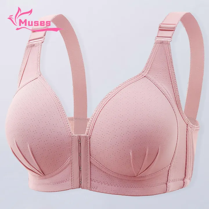 Muses%20Mall%20Non-wired%20Push-up%20Bra%20Comfortable%20Front%20Closure%20Push%20Up%20Bra%20for%20Women%20Soft%20Breathable%20Adjustable%20Straps%20No%20Wire%20Padded%20Solid%20Color%20Lady%20Bra%20Ideal%20for%20Southeast%20Asian%20Buyers%20Adjustable%20Shoulder%20Strap%20-%20Image%209