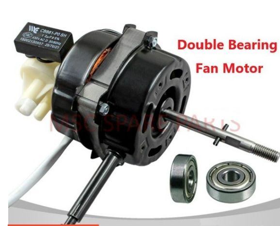 Fan Motor Double Ball Bearing 100% copper Motor Super Silent 18mm