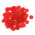 【LuxeGlow】Pack Of 200 Plastic Counters Gaming Chips Board Game Teaching Toy Red Yellow. 