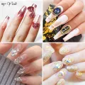 Myyeah 8 ml Transparent Nail Art Multi-Use Gel Decoration Solid Adhesive Gel Flower Carving Nail Extension UV Gel Manicure Tool. 