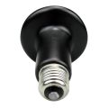 Pet Heating Light Bulb Infrared Black Ceramic Emitter Heat Lamp Bulb For Reptile Animals Heater.