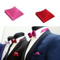 Fancy Black Mens Wedding Business Prom New Solid Blazer Satin Plain Prom Hankerchief Jacket Pocket Square Suit Boys Hanky. 