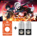 BlueWow New Garena Custom Game【Black Clover:M】Pro+ Finger Gloves Suitable for PUBG MLBB Mobile Game Double layer splicing Series 86-pin Sweat-proof Thumb Gloves. 
