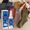 60ml Shoe Shock Antibacterial Spray Foot Odor Shoes Stink Freshener Socks Odor Remover Spray Refresh Antiperspirant. 