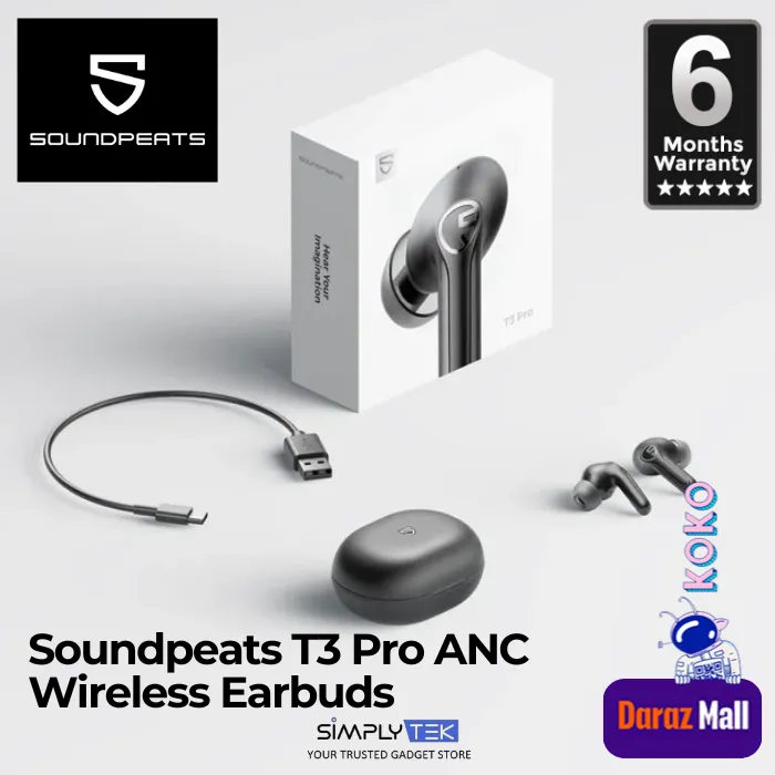 SoundPEATS%20T3%20Pro%20Wireless%20Earbuds,%2012mm%20Drivers%20Bass%20Stereo%20in%20Ear%20Headphones,%20Bluetooth%205.4,%20Call%20Noise%20Cancellation,%20IPX4%20Waterproof%20Earphones%20for%20Kids,%20Sleep,%20Ebooks,%20Podcasts%20-%20Image%202