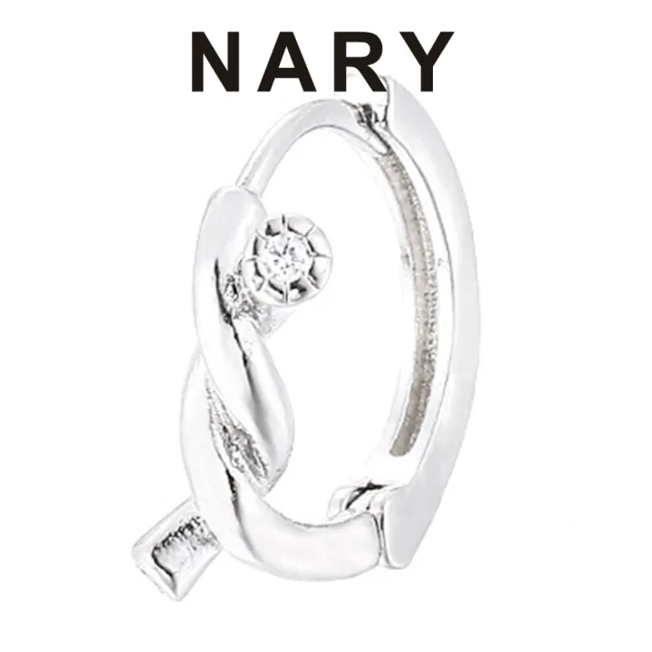 1Pc%20Hoop%20Earring%20Elegant%20Temperament%20Polished%20Hypoallergenic%20High-gloss%20Fashion%20Jewelry%20Copper%20Twining%20Knot%20Women%20Huggie%20Earring%20for%20Dating%20-%20Image%209